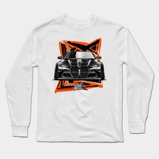 bmw m4 g82 competition black Long Sleeve T-Shirt